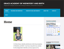 Tablet Screenshot of birthgrace.com